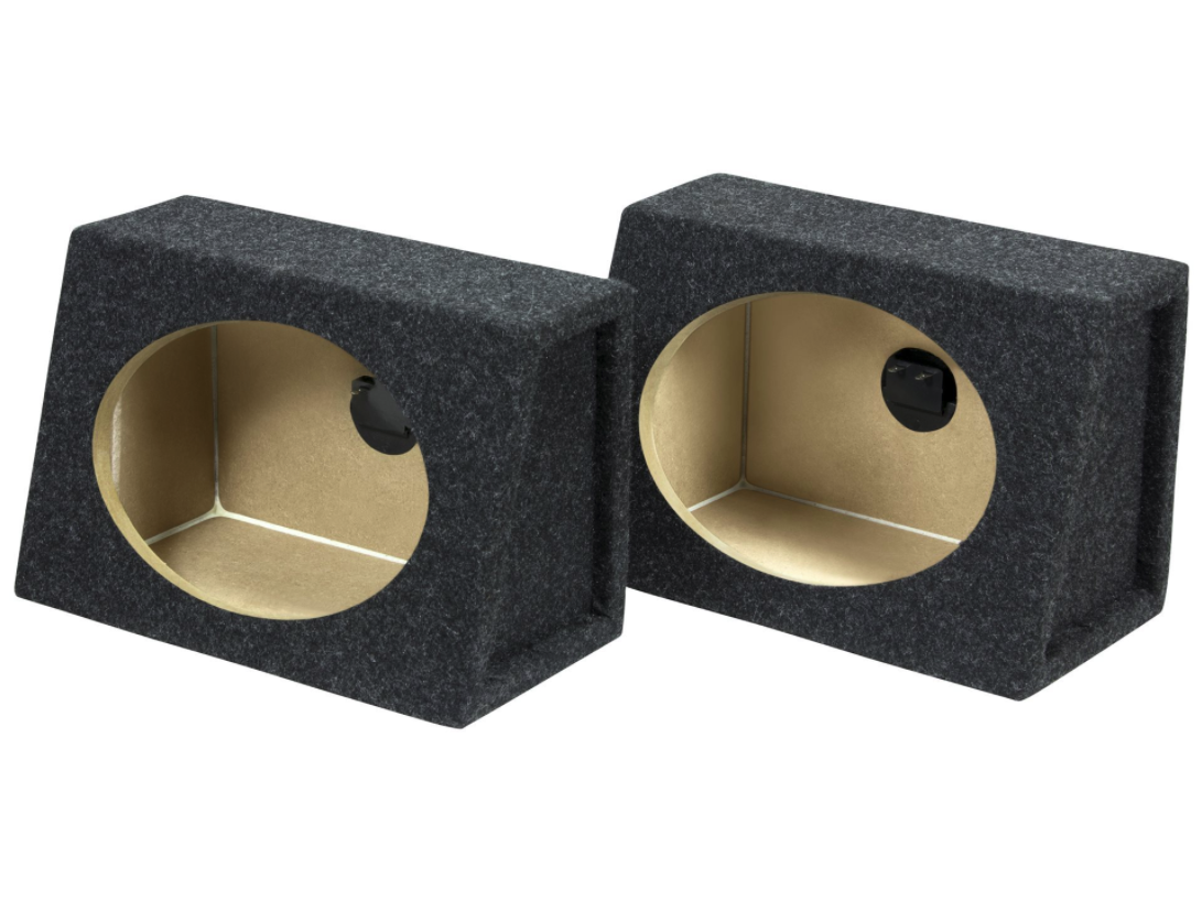 6x9" Speaker Enclosure Black Spray Liner