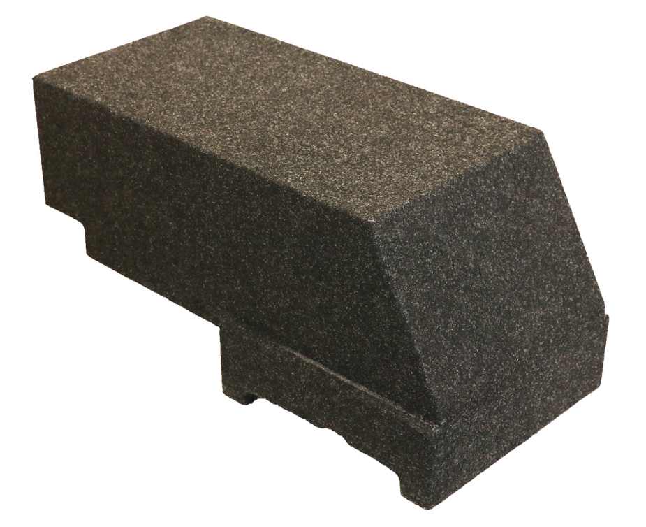 Atrend A611-10CP Single 10" Sealed Carpeted Subwoofer Enclosure - Fits 2010 - 2015 Toyota Tacoma Access Cab