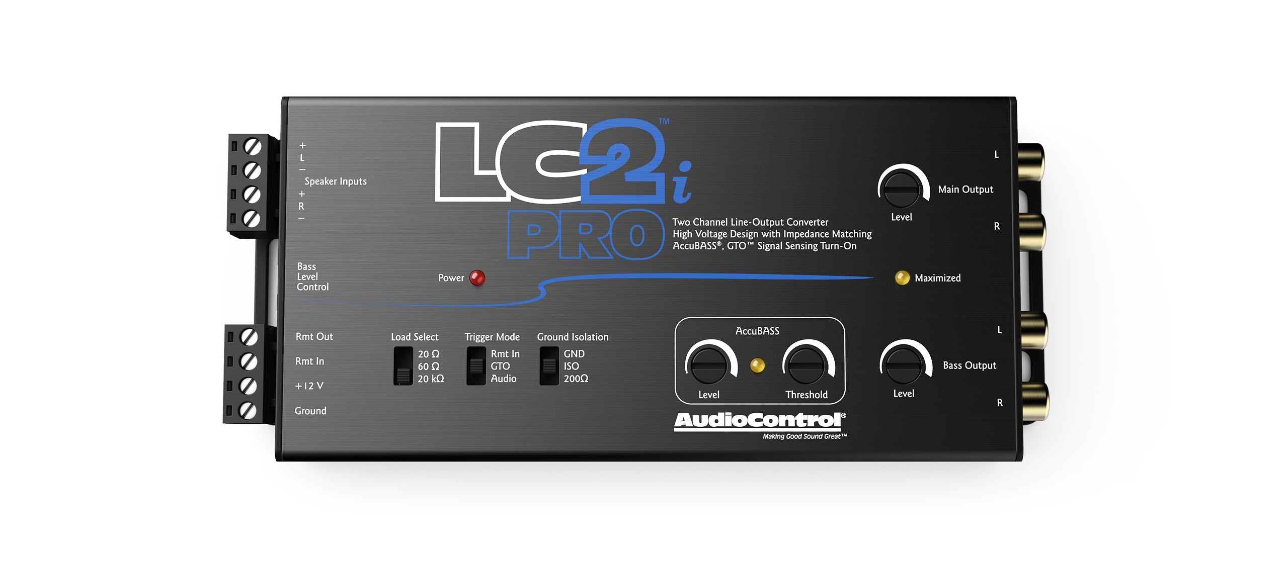 LC2i PRO | 2-CHANNEL LINE OUTPUT CONVERTER WITH ACR-1 REMOTE