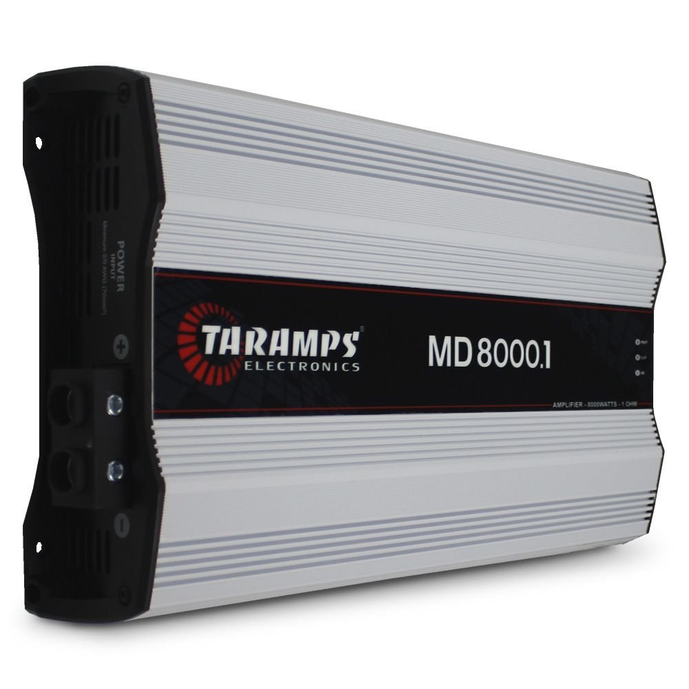 MD8000.1 - 1 OHM | 8,000 WATT MONOBLOCK CAR AMPLIFIER