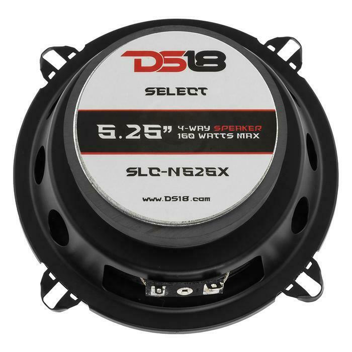 SLC-N525X | 5.25" 160 WATT MAX COAXIAL CAR SPEAKERS - PAIR