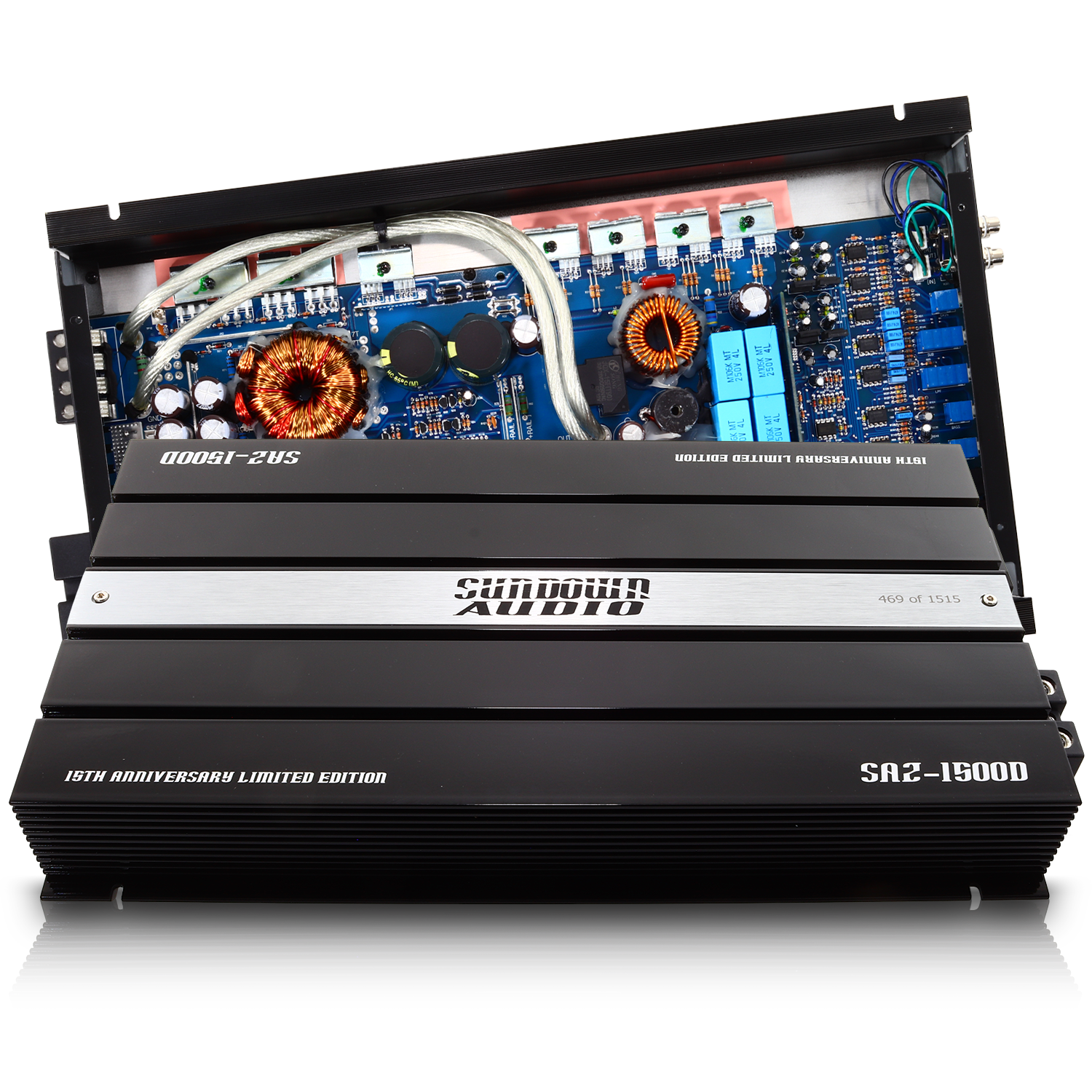 SAZ-1500D | 1,500 WATT RMS MONOBLOCK CAR AMPLIFIER