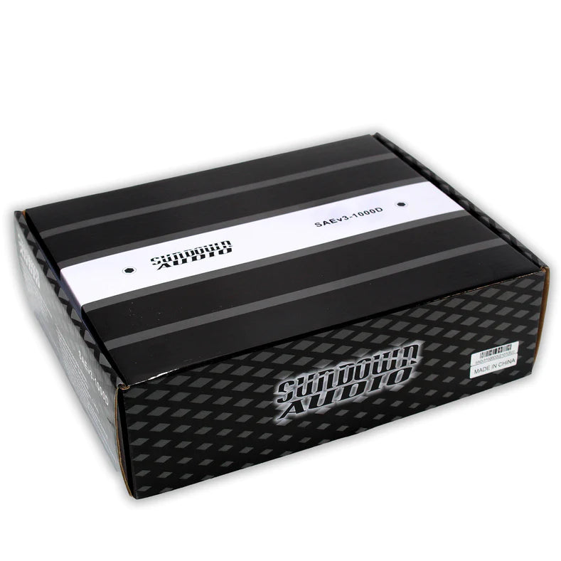 SAEv3-1000D | 1,000 WATT RMS MONOBLOCK CAR AMPLIFIER