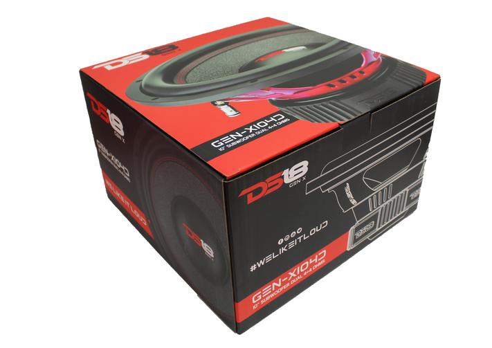 GEN-X10 | 10" 400 WATT RMS CAR SUBWOOFER