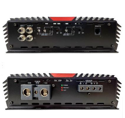 WFO-15.2D | 1,500 WATT 2 CHANNEL CAR AMPLIFIER