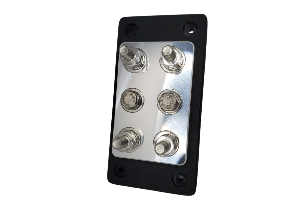 LHCA 6 SPOT HEAVY DUTY DISTRIBUTION BLOCK (HALF BLOCK)