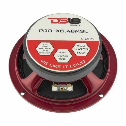 PRO-X6.4BMSL | 6.5" 500 WATT SLIM MID-RANGE LOUDSPEAKER