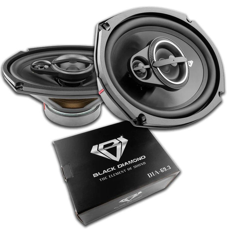 DIA-69.3 | 6x9" 90 WATT RMS COAXIAL CAR SPEAKERS - PAIR