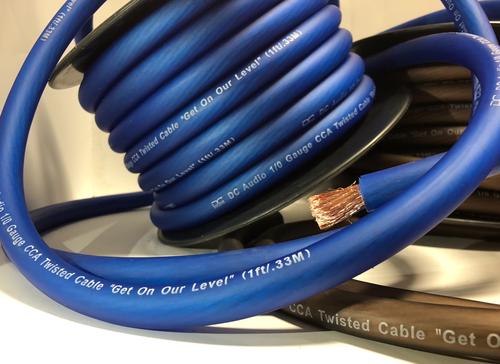 DC AUDIO 1/0 CCA | 50FT POWER / GROUND CABLE