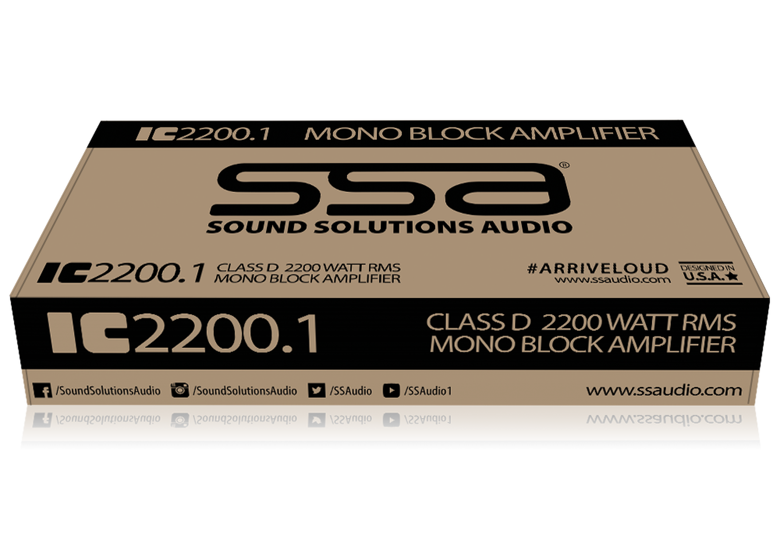 IC2200.1 | 2,200 WATT MONOBLOCK CAR AMPLIFIER