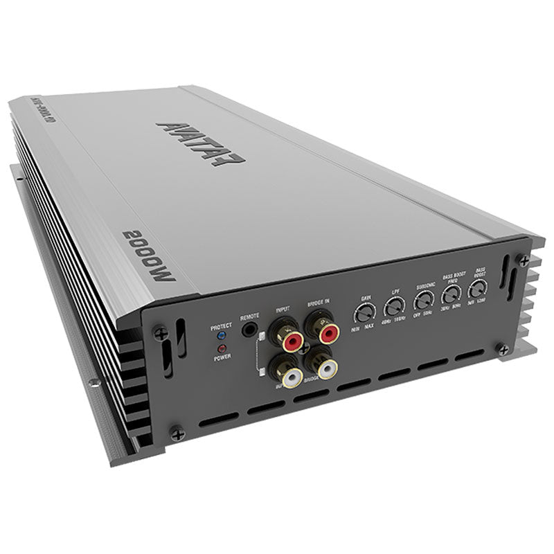 ATU-2000.1D | AVATAR 2,000 WATT RMS MONO BLOCK CAR AMPLIFIER