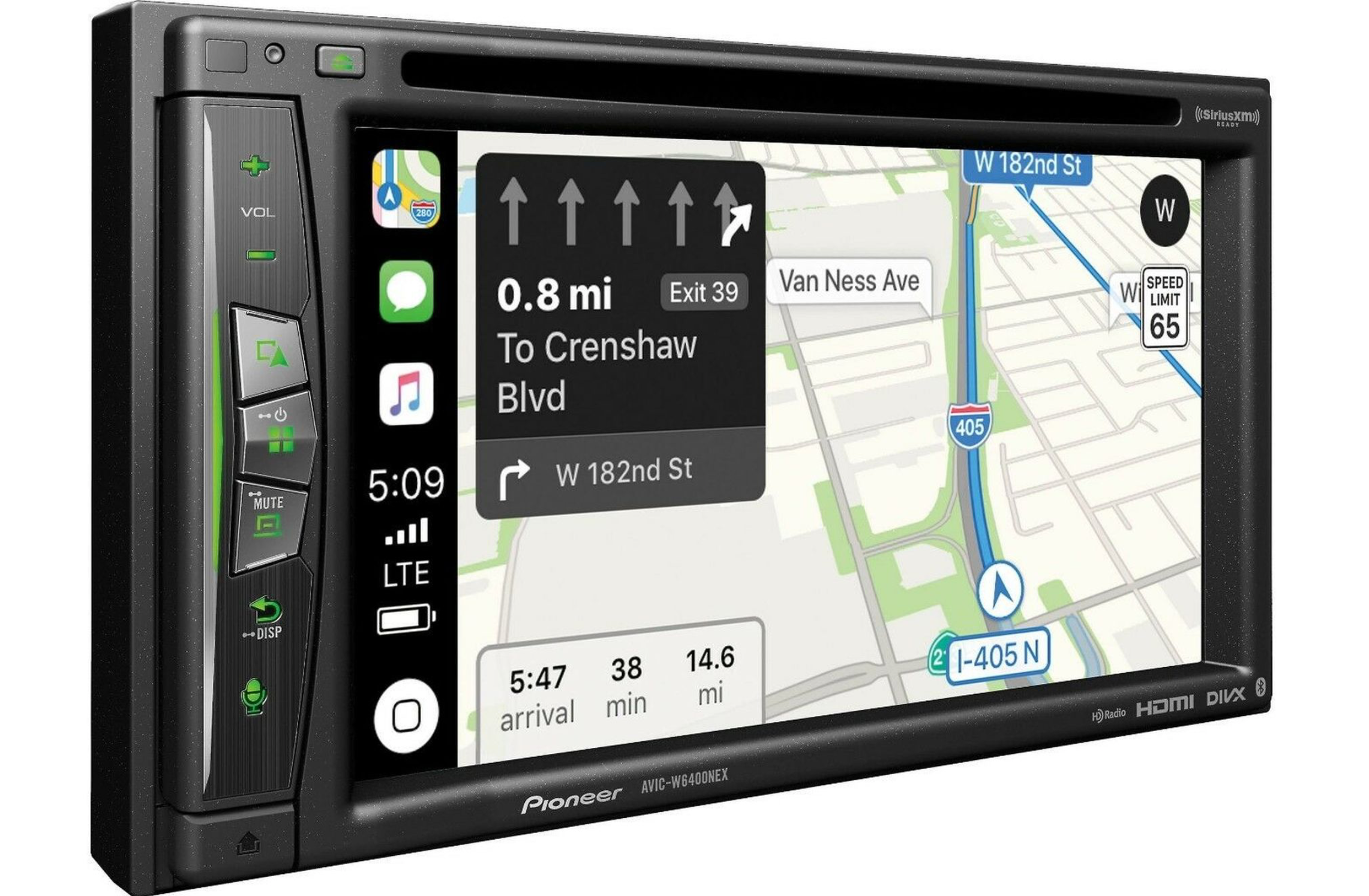 Pioneer AVIC-W6400NEX 6.2" Navigation - Apple Carplay