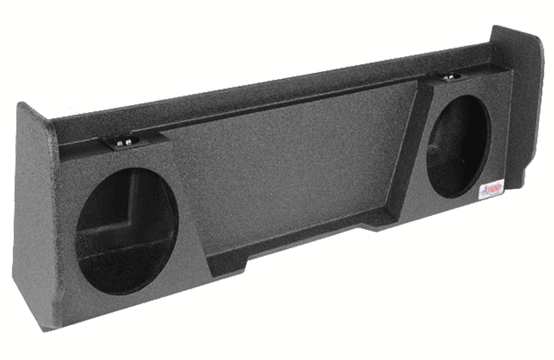 Atrend A144 Dual 10" Sealed Subwoofer Enclosure - Fits 2014 - up Chevrolet / GMC Silverado / Sierra Extended Cab