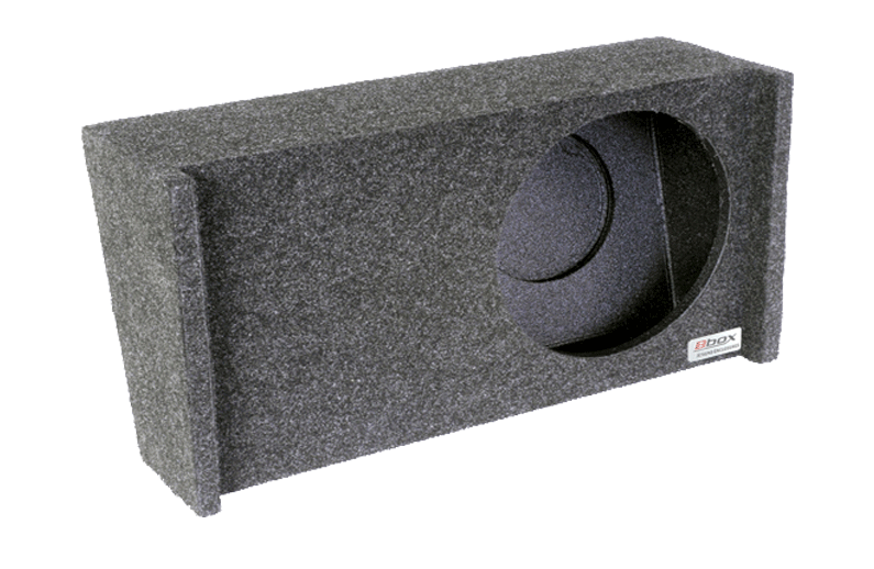 Atrend  A341-10CP Single 10" Sealed Carpeted Subwoofer Enclosure - Fits 2009 - up Ford F150 Super Crew / Super Cab