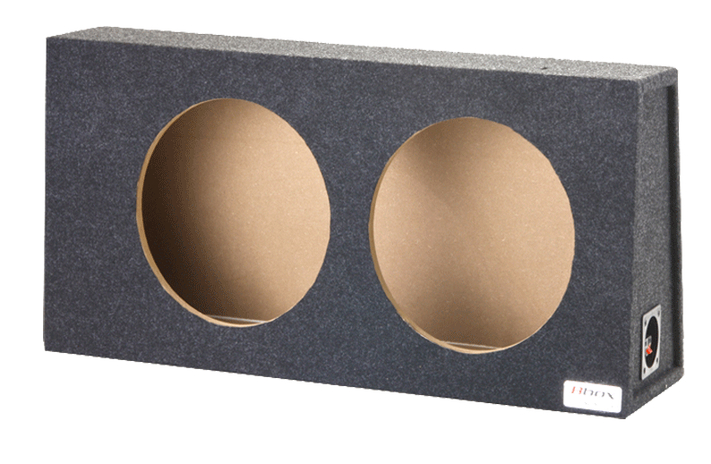 Atrend A712-12CP Dual 12" Sealed Carpeted Subwoofer Enclosure - Fits 1997 - 2006 Jeep Wrangler