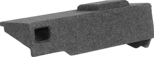 Atrend A131 Single 10" Vented Subwoofer Enclosure - Fits 2007 - up Chevrolet / GMC Silverado / Sierra Extended Cab