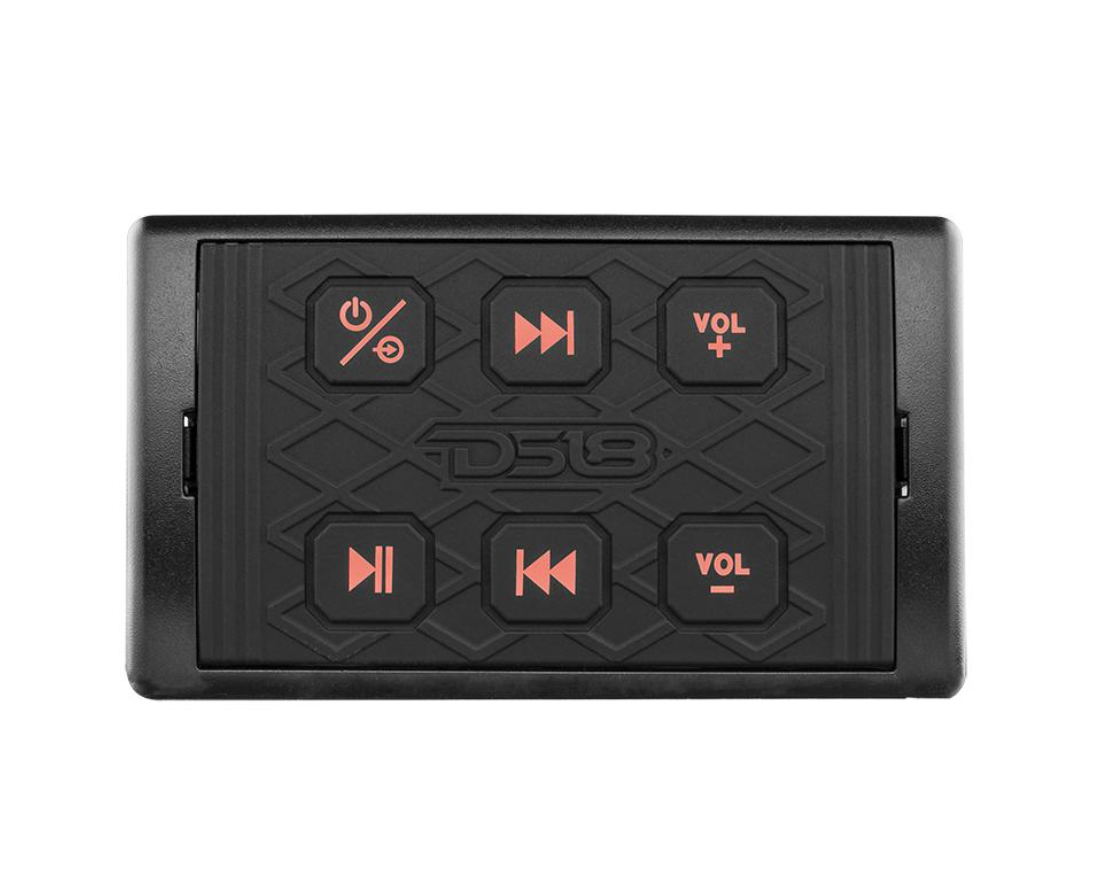 DS18 BTRC-SQ | Marine Waterproof Universal Bluetooth Streaming Audio Receiver