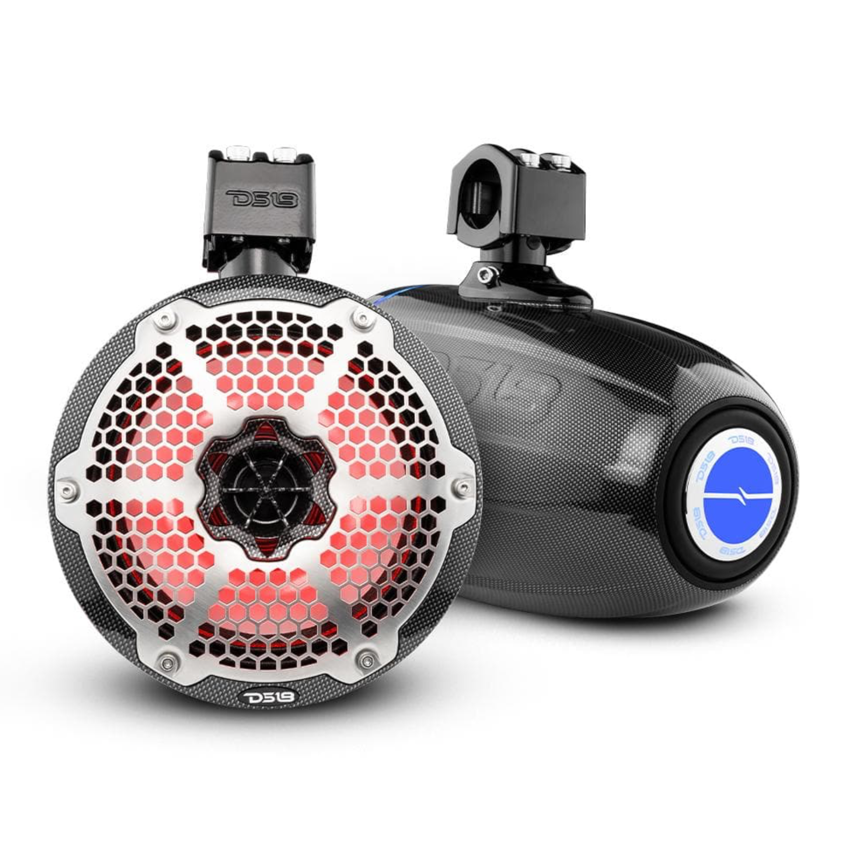 DS18 8" CF-X8TPNEO | Tower Speakers w/ RGB LED & Passive Radiator