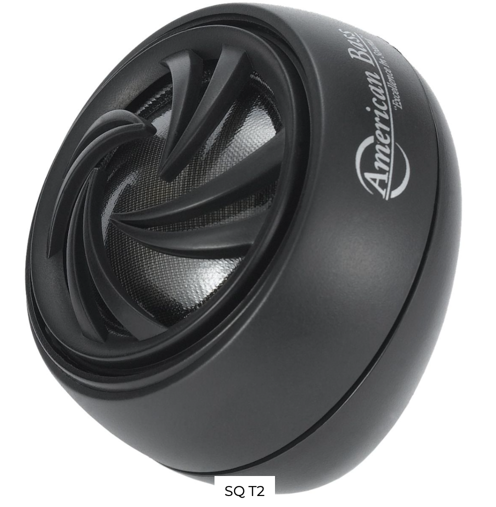 SQ-T2 | SOFT DOME 60 WATT NEODYMIUM TWEETER