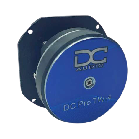 DC AUDIO TW-4 | 4" 50 WATT RMS BULLET TWEETER