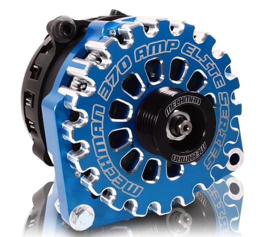 370 Amp Elite Series Alternator For 88-95 GM Truck (Blue)