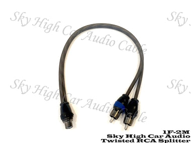 SKY HIGH CAR AUDIO TWISTED Y SPLITTER