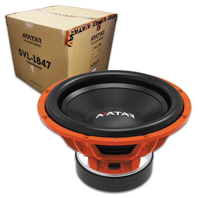 SLV-1847 | 18" 3,000 WATT RMS CAR SUBWOOFER