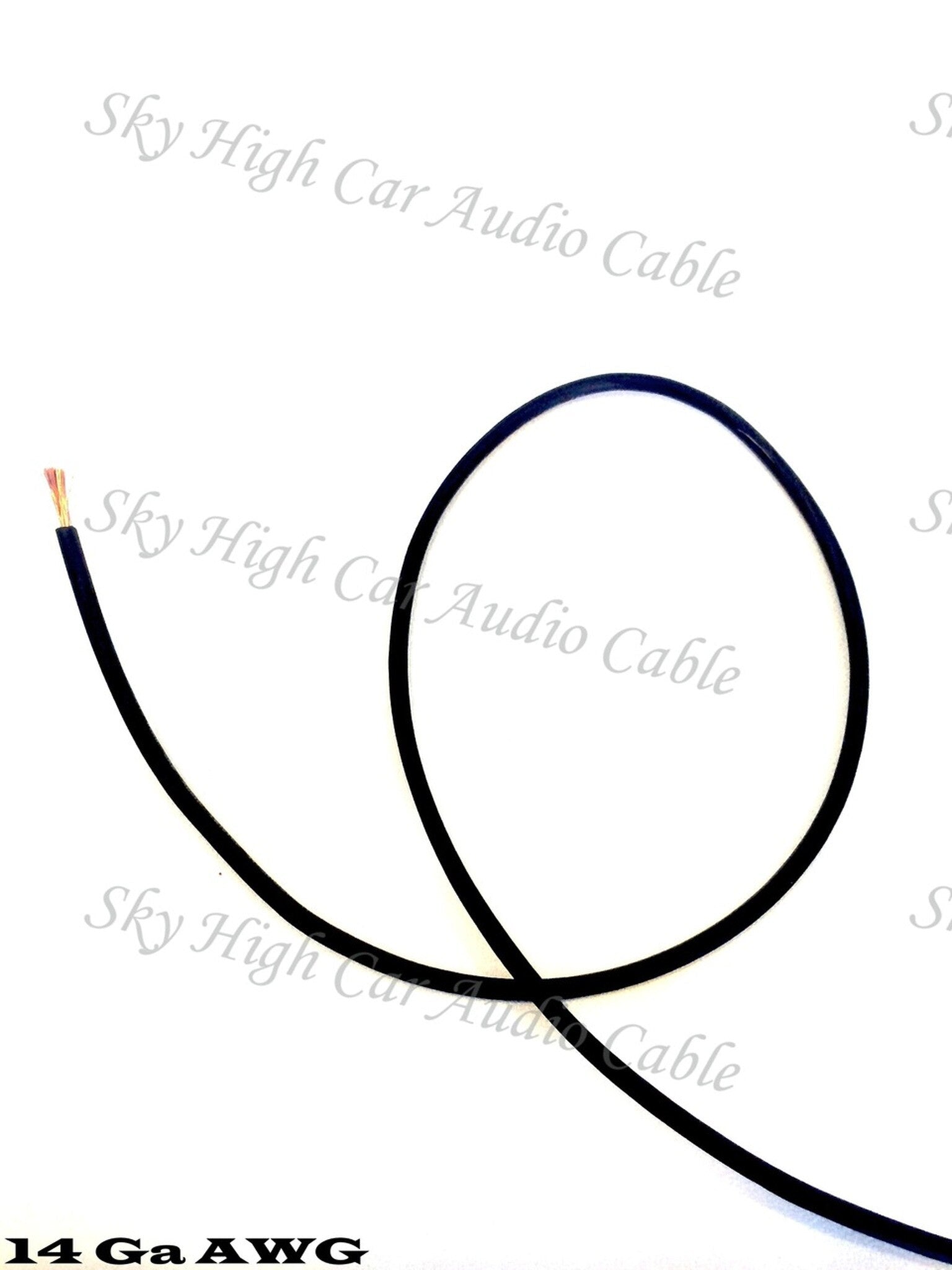 Sky High Car Audio OFC 14 Gauge Primary Wire 25ft-500ft