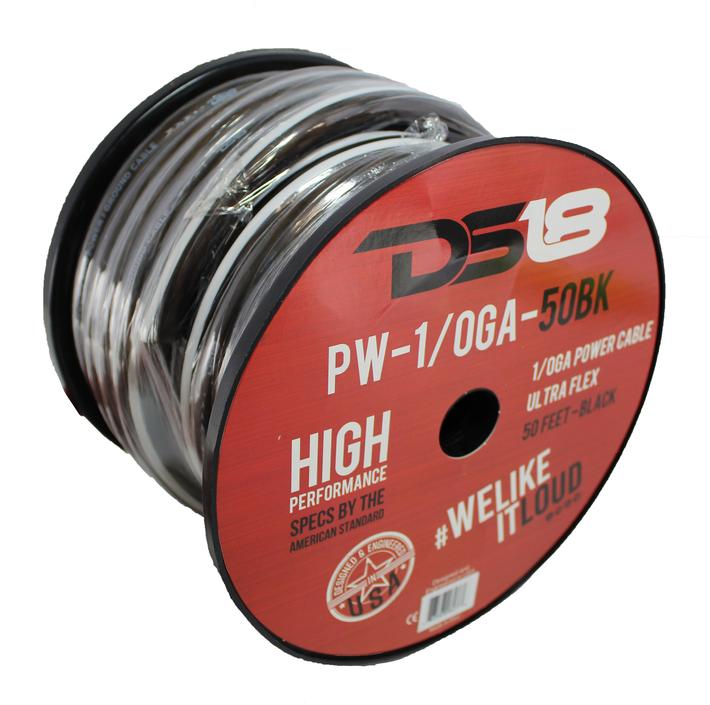 PW-1/0GA | 1/0 ULTRA FLEX CCA POWER CABLE 50FT SPOOL