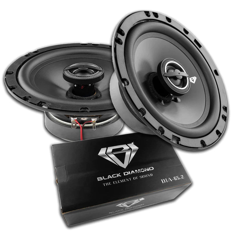 DIA-65.2 | 6.5" 60 WATT RMS COAXIAL CAR SPEAKERS - PAIR