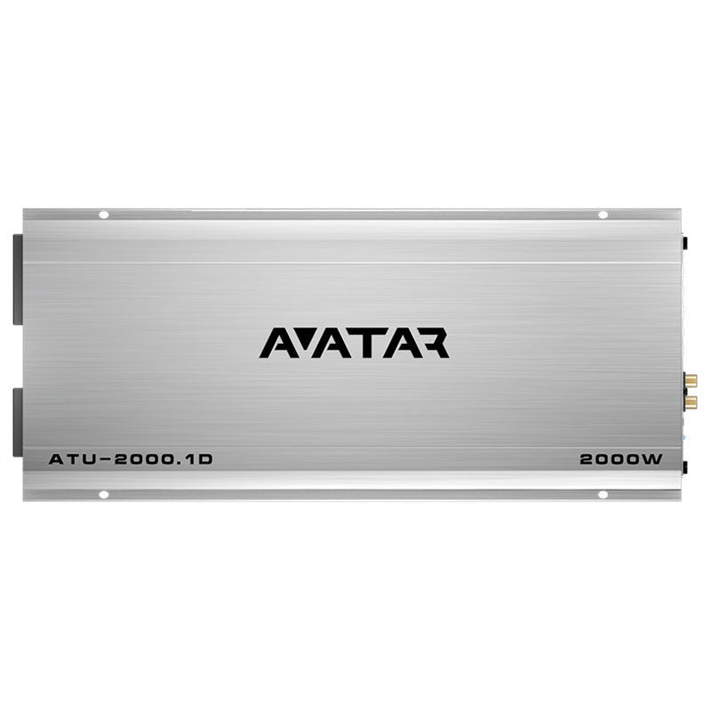 ATU-2000.1D | AVATAR 2,000 WATT RMS MONO BLOCK CAR AMPLIFIER