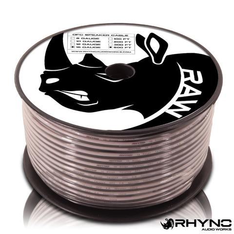 RHYNO 16 GAUGE OFC SPEAKER WIRE | 500FT SPOOL