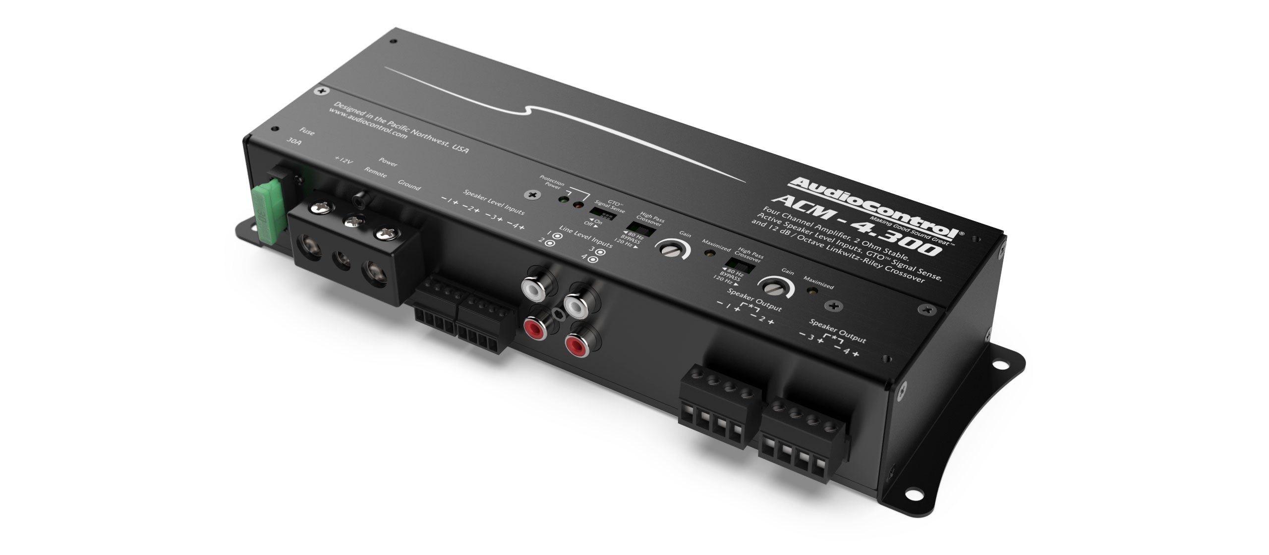 ACM-4.300 | 300 WATT 4 CHANNEL CAR AMPLIFIER