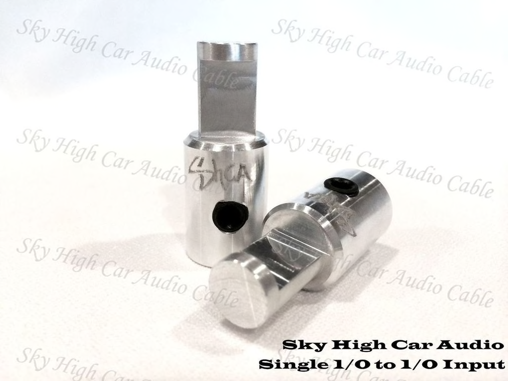 Sky High Car Audio 1/0 to 1/0 Gauge Reducers