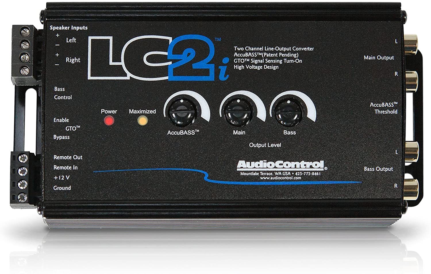 LC2i | 2-Channel Line Output Converter with AccuBASS