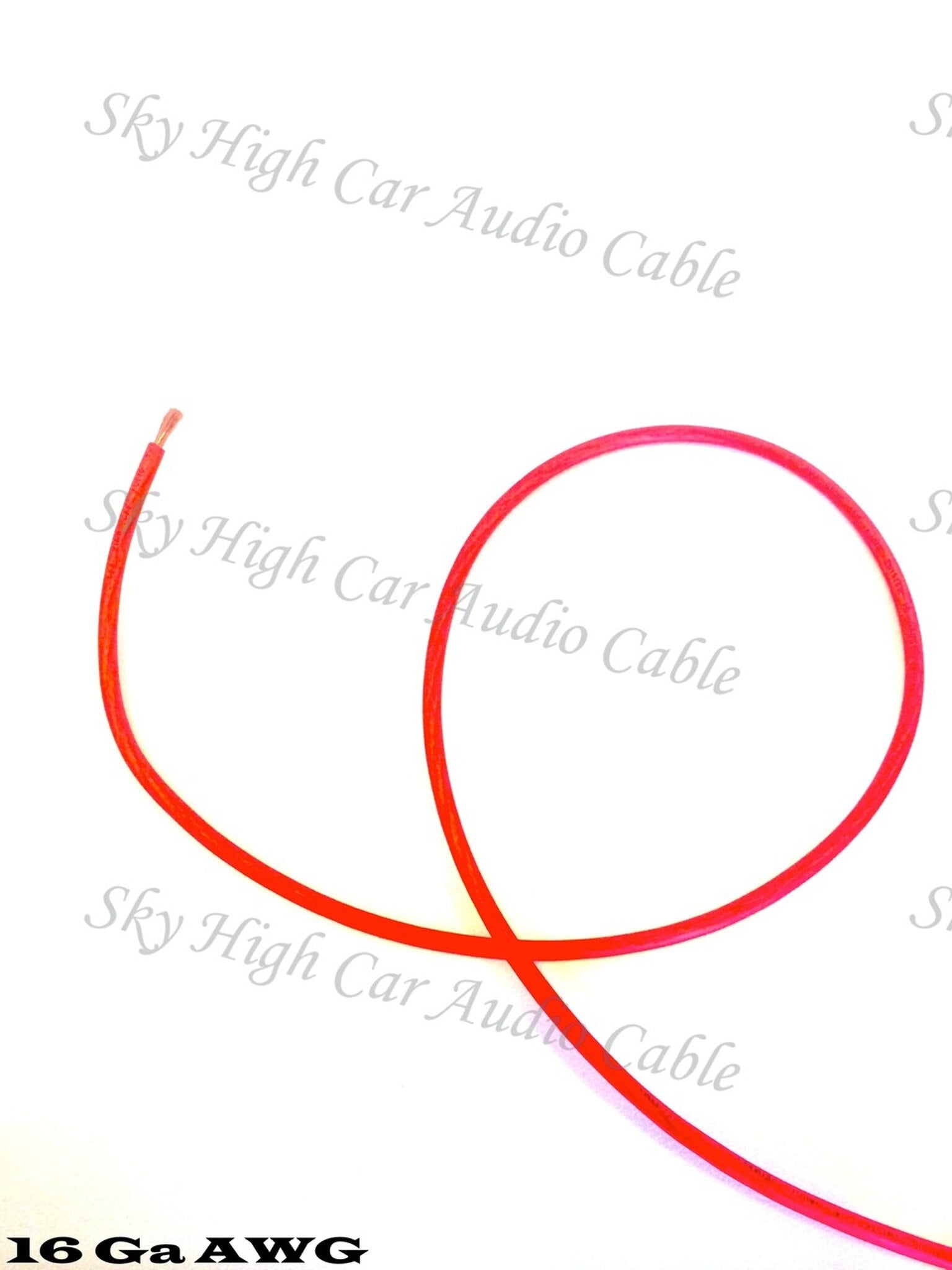 Sky High Car Audio CCA 16 Gauge Primary Wire 25ft-500ft